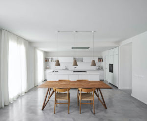 Minimalistisch interieur 